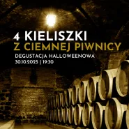 Degustacja win: 4 kieliszki z ciemnej piwnicy (degustacja Halloweenowa)