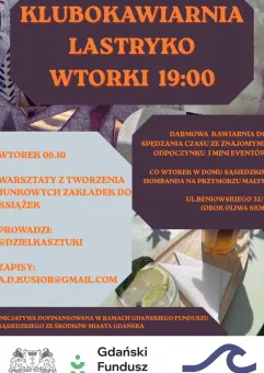 Warsztaty z Junkowych Zakładek w Klubokawiarni Lastryko