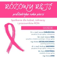 Różowy Rejs - profilaktyka raka piersi