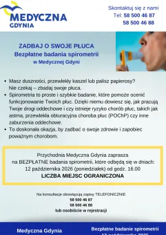 Zadbaj o swoje płuca!