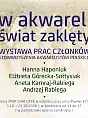 Wystawa prac "W akwareli świat zaklęty" 