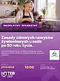 Zasady zdrowych nawyków żywieniowych 50+