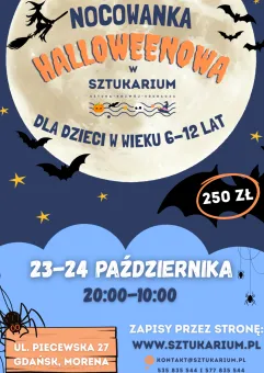 Nocowanka: Halloweenowa noc wrażeń