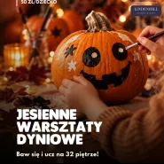 Jesienne warsztaty dyniowe dla dzieci na 32. piętrze | Pumpkin & English