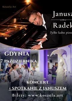 Janusz Radek Tylko ładne piosenki Gdynia