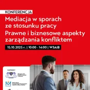 Mediacja w sporach ze stosunku pracy. Prawne i biznesowe aspekty zarządzania konfliktem