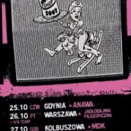 Koncert NUTMEG, THE BLACK TAPES 