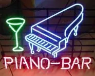 Piano bar and delicious meal