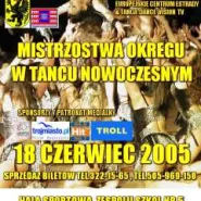 Mistrzostwa okręgu pomorskiego w tańcu nowoczesnym