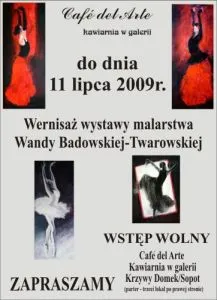 Wokół baletu - wystawa malarstwa Wandy Badowskiej Twarowskiej