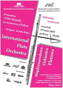 Akademicki Chór UG zaprasza na Koncert International Flute Orchestra