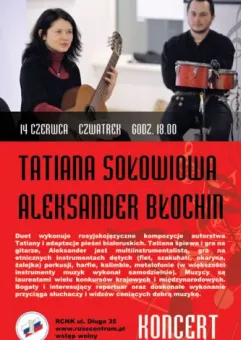 Koncert Tatiany Sołowiowej i Aleksandra Błochina