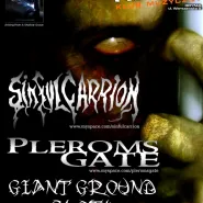 Koncert Sinful Carrion, Pelroms Gate, Giant Ground Sloth
