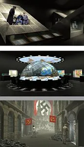 Wystawa prac pokonkursowych na projekt ekspozycji głównej Muzeum II Wojny Światowej w Gdańsku