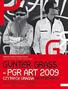 Günter Grass - PGR ART 2009 / Czytanie Grassa - Performance