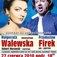 Koncert na rozpoczęcie lata - Małgorzata Walewska, Przemysław Firek