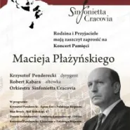 Koncert pamięci Macieja Płażyńskiego
