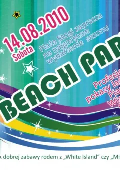 Beach Party Pokazy laserowe DJ Adalbert 