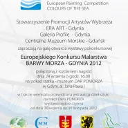 Europejski Konkurs Malarstwa Barwy Morza - Gdynia 2012