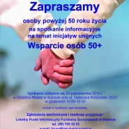 Wsparcie dla osób 50+