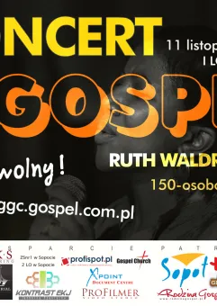 Koncert Gospel w Sopocie - Ruth Waldron i 150 osobowy chór
