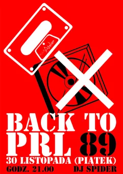 Back to PRL - DJ Spider