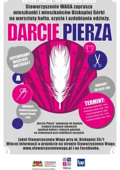 Darcie pierza 