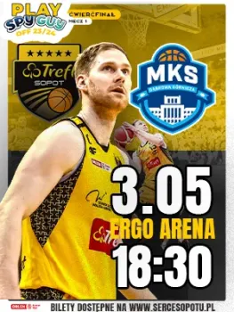Bilety na mecz koszykówki: TREFL Sopot - MKS Dąbrowa Górnicza
