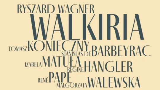 Zaproszenia na operę "Walkiria" | 5 lipca