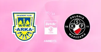 Bilety na mecz: ARKA Gdynia - Polonia Warszawa