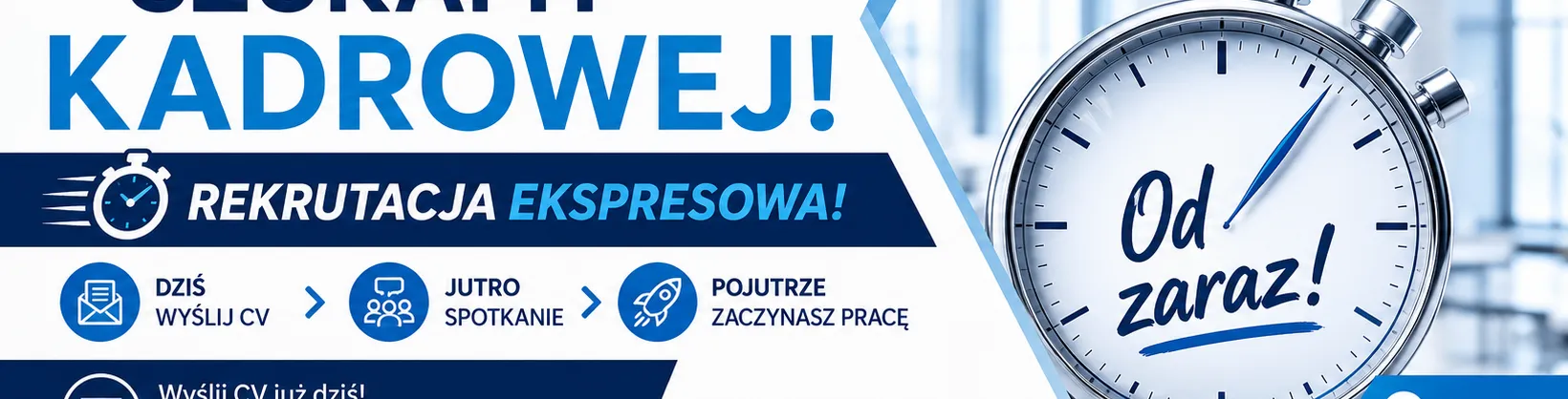 Kadry w potrzebie !!!