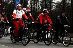 Migawki z I edycji przejazdu pt."Mikołaje na Rowerach"