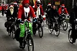 Migawki z I edycji przejazdu pt."Mikołaje na Rowerach"
