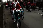 Migawki z I edycji przejazdu pt."Mikołaje na Rowerach"