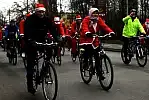 Migawki z I edycji przejazdu pt."Mikołaje na Rowerach"