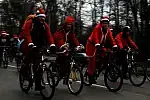 Migawki z I edycji przejazdu pt."Mikołaje na Rowerach"