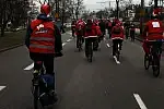 Migawki z I edycji przejazdu pt."Mikołaje na Rowerach"