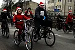 Migawki z I edycji przejazdu pt."Mikołaje na Rowerach"