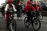 Migawki z I edycji przejazdu pt."Mikołaje na Rowerach"
