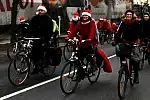 Migawki z I edycji przejazdu pt."Mikołaje na Rowerach"
