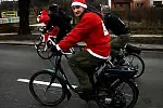 Migawki z I edycji przejazdu pt."Mikołaje na Rowerach"