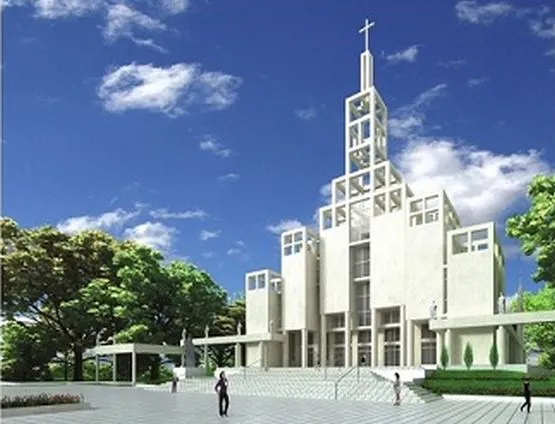 Świątynia błogosławionego Jana Pawła II ma mieć ażurową wieżę o wysokości 40 m.