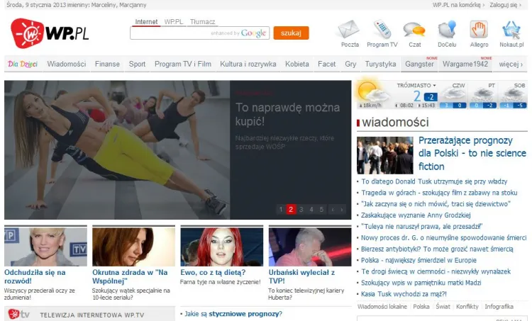 Wirtualna Polska to pierwszy polski portal internetowy w naszym kraju. Powstał w 1995 roku w  Gdańsku. 