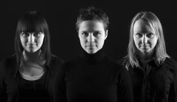 Atmen Trio: od lewej Monika Kwiatkowska (kontrabas), Agnieszzka Kamińska (wokal), Małgorzata Kęsicka (obój).
