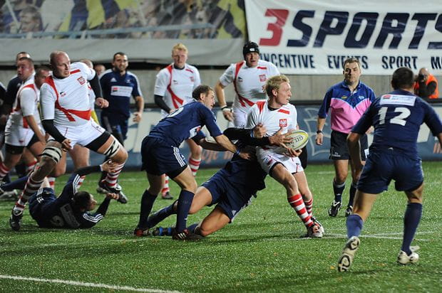 Reprezentacja Polski na Narodowym Stadionie Rugby grała dotychczas dwukrotnie. Przed rokiem wygrała z Belgią, która obecnie jest w najwyższej dywizji PNE, a jesienią 2010 uległa Mołdawii. 