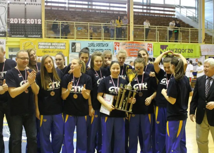 Koszykarki VBW GTK Gdynia drugi rok z rzędu sięgnęły po brązowy medal mistrzostw Polski U20.