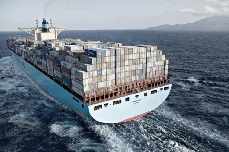 Nowe kontenerowce Maersk Line będą zabierały na pokład o 2,5 tys. kontenerów więcej niż kontenerowiec - Emma Maersk.