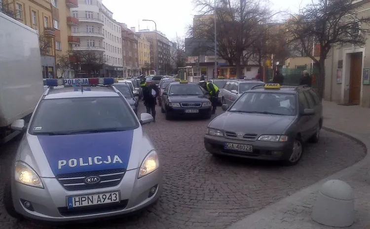 W piątek rano kontrolerzy pojawili się w centrum Gdyni.
