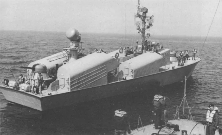 Tak wyglądały okręty rakietowe klasy projektu 205. Jednym z nich był właśnie ORP Gdynia.