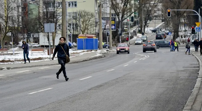 Nasz reporter w ciągu 10 minut sfotografował 7 osób, które przebiegały przez ul. Stryjską.
